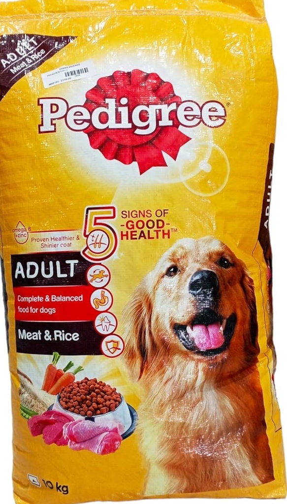Pedigree Adult Meat & Rice 90g