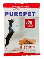 Purepet Biscuits Chicken Flavor 65g