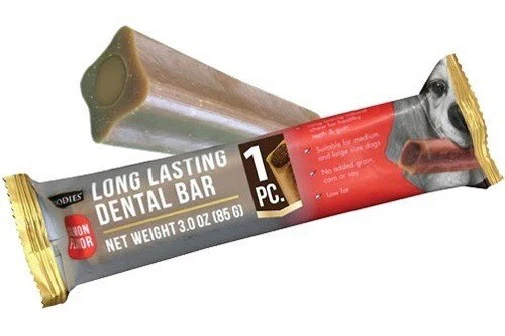 Goodies Long Lasting Dental Bar Salmon Flavor 1 85g
