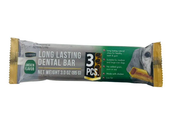 Goodies Long Lasting Dental Bar Chicken Flavor 3 85g