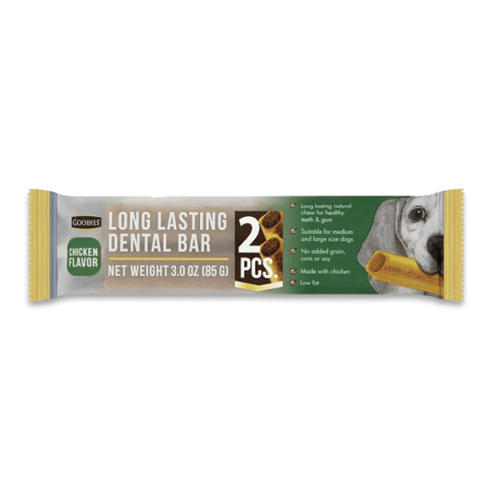 Goodies Long Lasting Dental Bar Chicken Flavor 2 85g