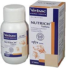Virbac Nutrich 30 Tablets 