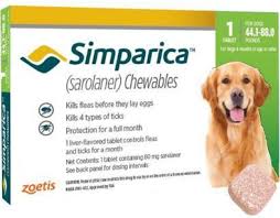 Zoetis Simparica Tab 80mg 1Pc