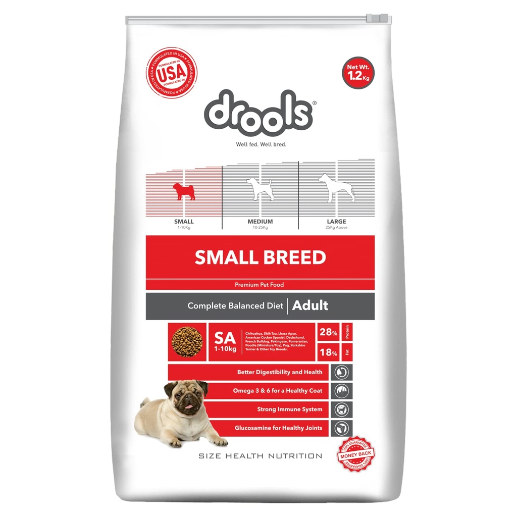 Drools Adult Small Breed 1.2kg