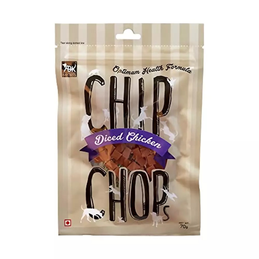 Chip Chops Diced Chicken 250g