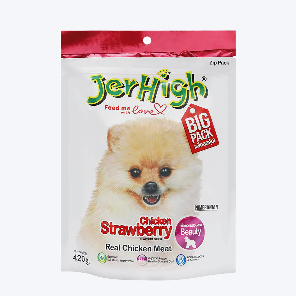 Jerhigh Chicken Strawberry 70g 