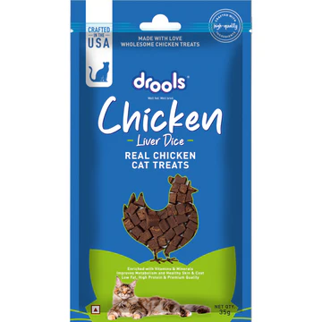 Drools cat chicken liver dice 35g