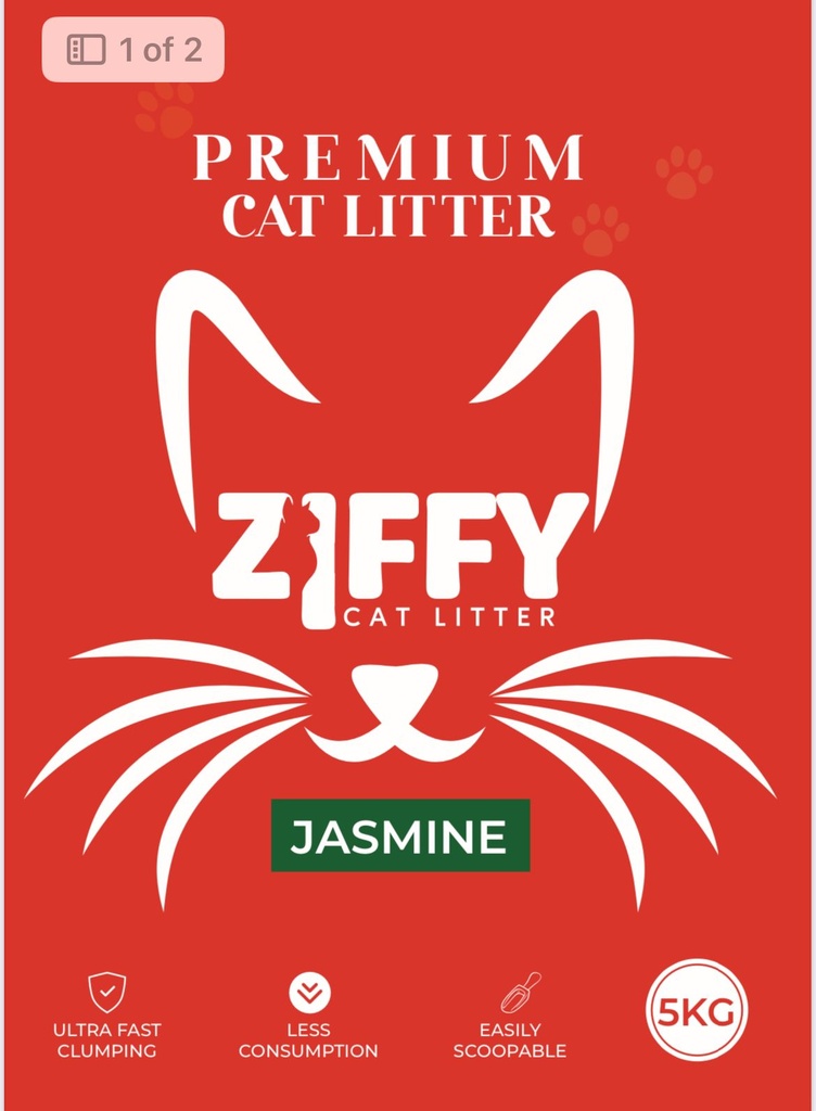 ZIFFY CAT LITTER JASMINE 10KG 
