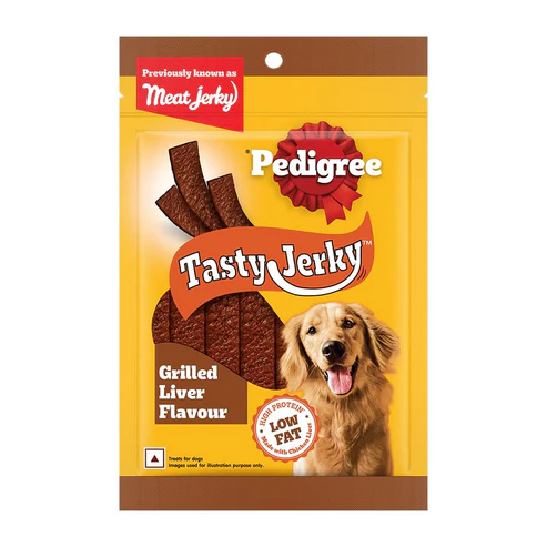 Pedigree Tasty Jerky Grilled Liver Flavor 80G