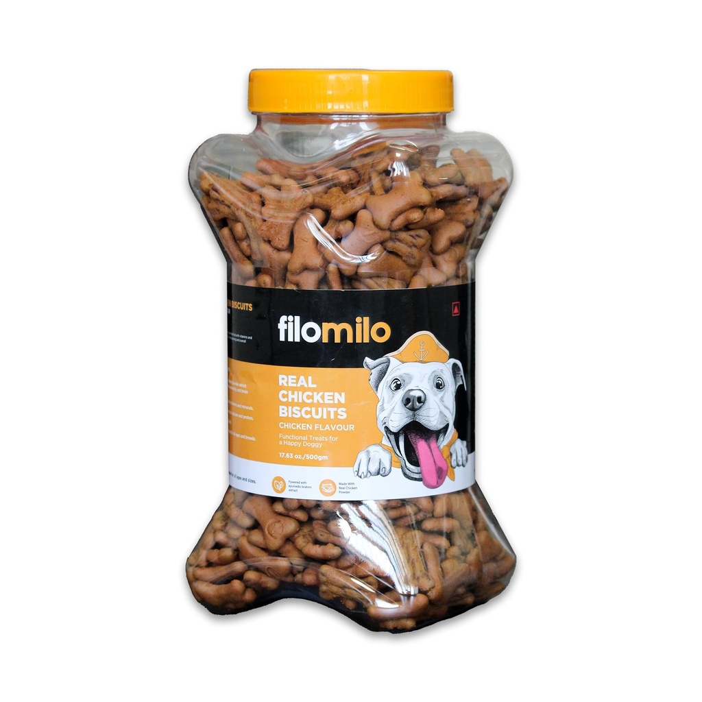 Filomilo real chicken flavour biscuits 1kg