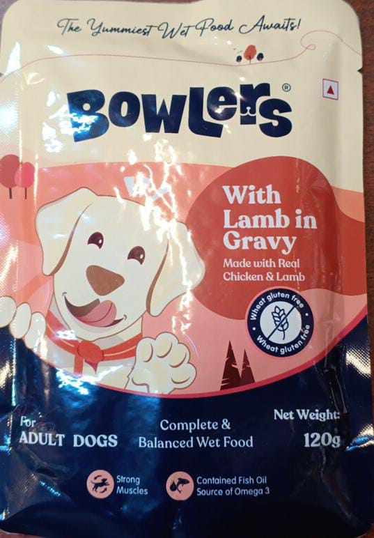  Bowlers Adult Lamb in gravy 120g