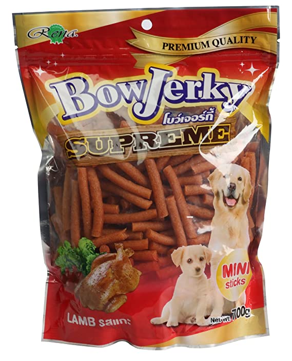 Bowjerky supreme mini sticks lamb 700g