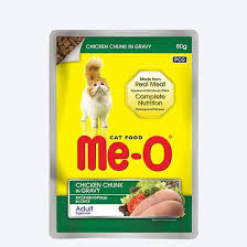    Me-O Adult Chicken Chunk In Gravy 80G 