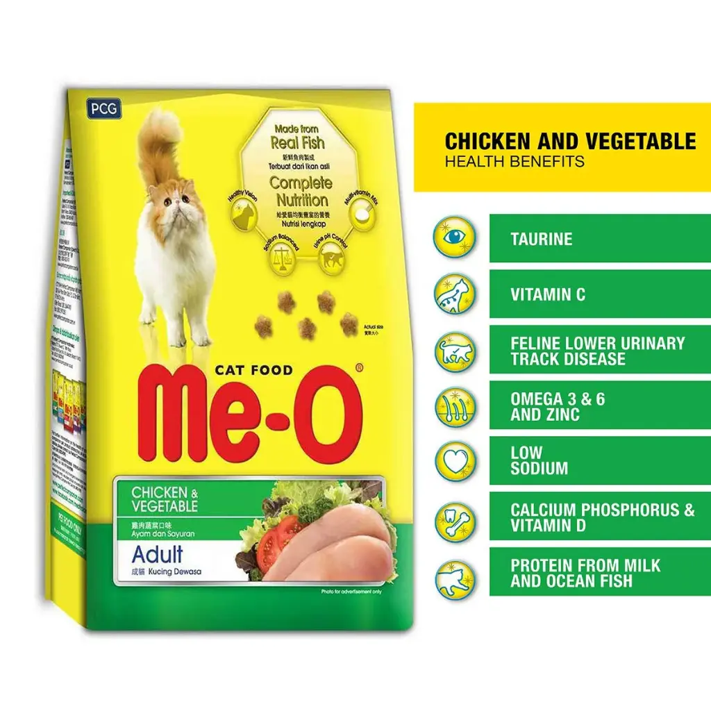 Me-O  Chicken & Vegetable Adult 400G