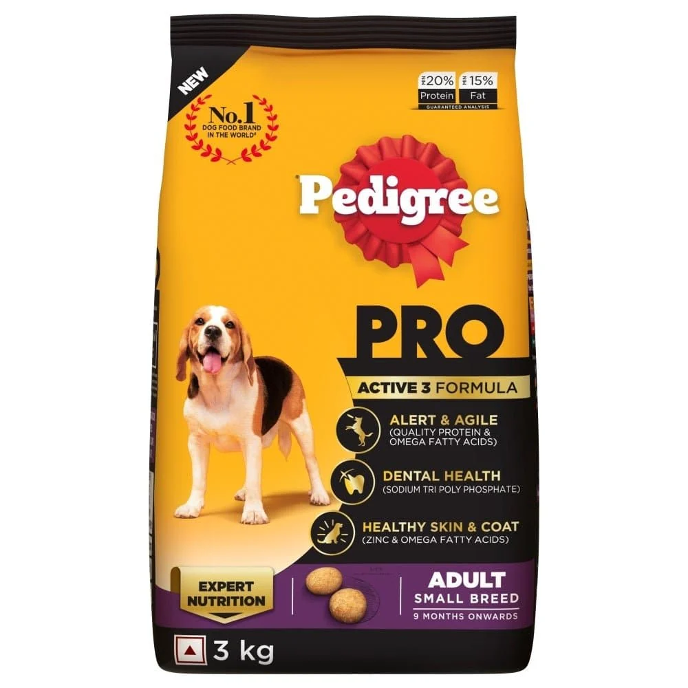 Pedigree Pro Adult Small Breed 3Kg