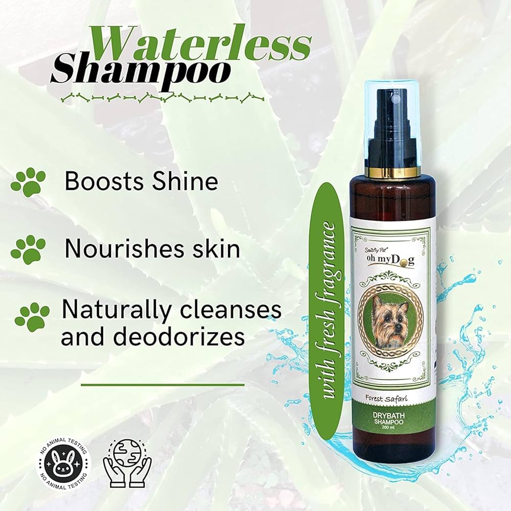 Oh My Dog Forest Safari Dry Bath Shampoo 200Ml