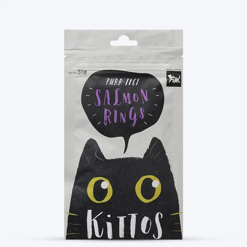 Kittos cat Salmon Rings 35g