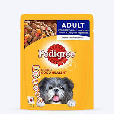 Pedigree Grilled Liver Chunks with Vegetables Adult 70G