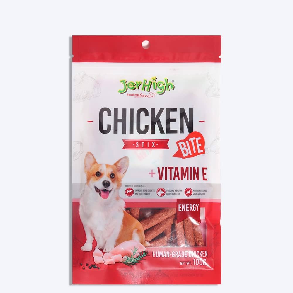 Jerhigh Chicken Stix Bite 100g 