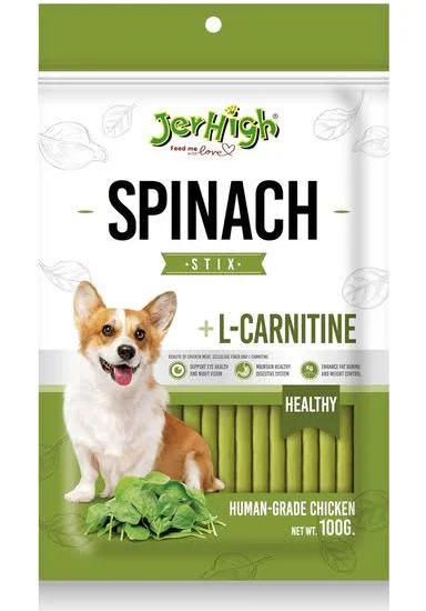 Jerhigh Spinach Stix l-carnitine 100g