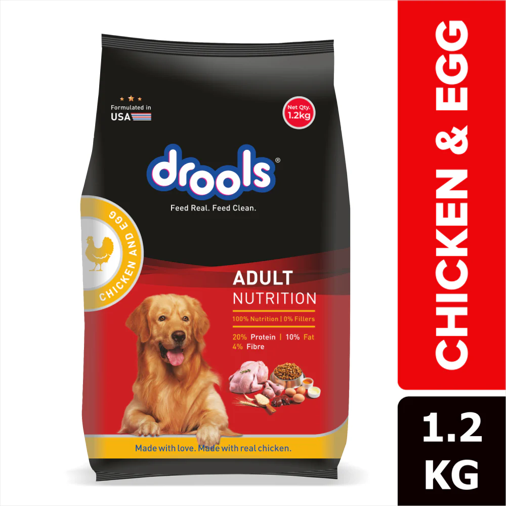 Drools Adult Chicken & Egg 1.2Kg