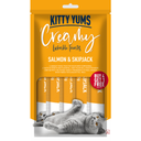 Kitty Yums Creamy Treats Salmon & Skipjack 75g