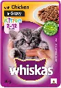 Whiskas Kitten Chicken In Gravy 85G